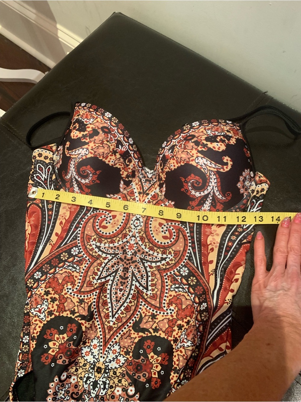 🌼SHEIN🌼GORGEOUS ONE PIECE SWIMSUIT. NWOT. EXCELLENT CONDITION! - Picture 6 of 13
